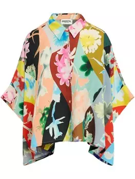 Рубашка Glitzy Essentiel Antwerp, синий