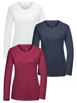 Рубашка Goldner, цвет marine blue/Pink/White