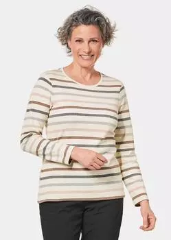 Рубашка GOLDNER Ringelshirt, кремовый
