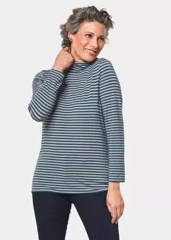Рубашка GOLDNER Shirt, цвет marine/geringelt