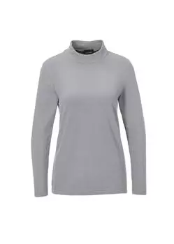 Рубашка GOLDNER Stehbundshirt, цвет silbergrau