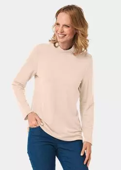 Рубашка GOLDNER Stehbundshirt, кремовый