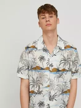 Рубашка гонолулу Mazine, оранжевый