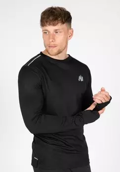 Рубашка Gorilla Wear Lange rmel Washington Schwarz, длинные рукава - вашингтон - черный