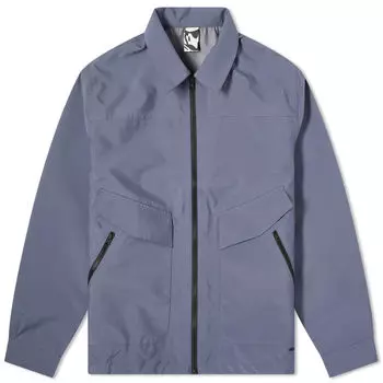 Рубашка Gr10K 3L Overshirt, цвет Calcite Blu