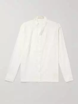 Рубашка Gracioneta Camp-Collar с вышивкой из органического хлопка Smr Days, белый