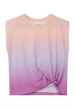 Рубашка, градиентный цвет, узел, детская s.Oliver, цвет Lilac Pink
