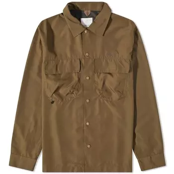 Рубашка Gramicci Light Ripstop Utility, темно-зеленый