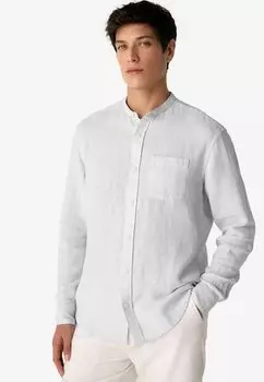 Рубашка GRANDAD COLLAR FIT Next, Grey