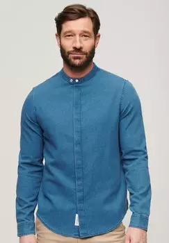 Рубашка GRANDAD Superdry, цвет heavy rinse