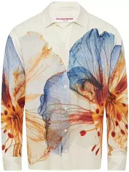 Рубашка Грасмур Orlebar Brown, белый