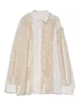 Рубашка Grass Line Muller Of Yoshiokubo, нейтральный