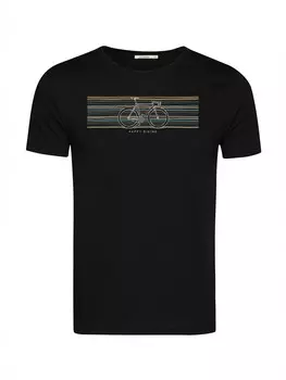 Рубашка GREENBOMB Bike Happy, черный