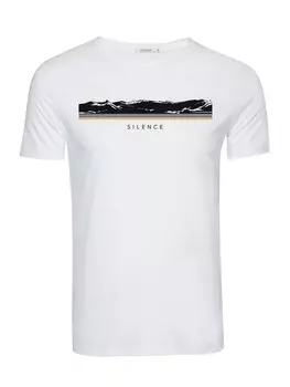 Рубашка GREENBOMB Nature Silence, белый