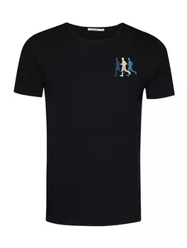 Рубашка GREENBOMB Running, черный