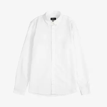 Рубашка Greg Shirt 'White' A.P.C., белый