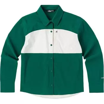 Рубашка GS The North Face, зеленый/белый