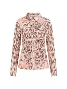 Рубашка GUESS Blouse, бежевый