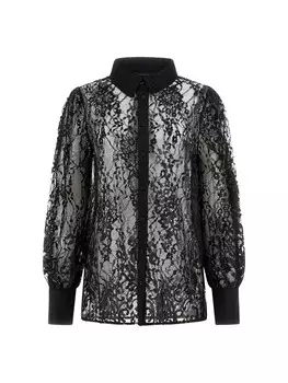 Рубашка GUESS Blouse, черный
