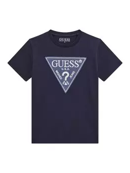 Рубашка GUESS, цвет Smoke blue/Dark blue