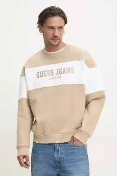 Рубашка Guess Jeans, бежевый