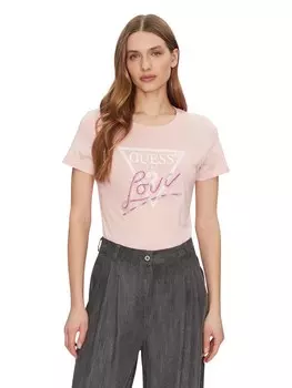 Рубашка GUESS Love Triangle, цвет Pink/Rose