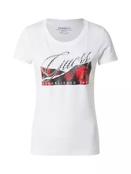 Рубашка GUESS ROSES, белый