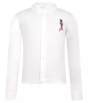 Рубашка Guess Straight Fit, белый