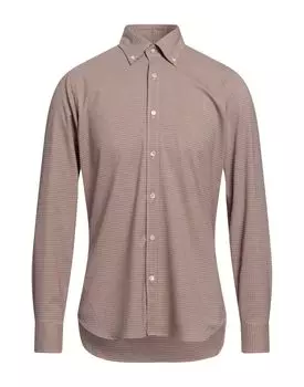Рубашка Guglielminotti, светло-коричневый