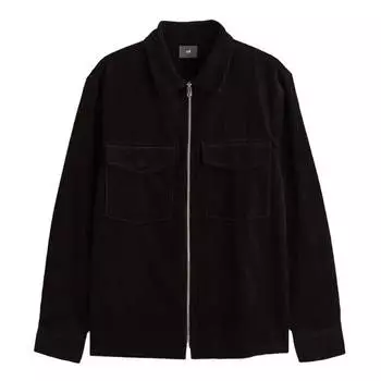 Рубашка H&amp;M Corduroy, черный