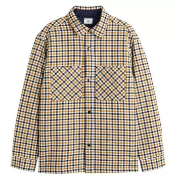 Рубашка H&M Padded, желтый/черный