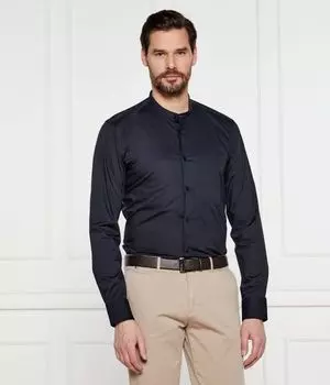 Рубашка h-hank-s-stan-c3-252 Slim fit Boss, синий