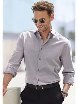 Рубашка H.I.S, серый