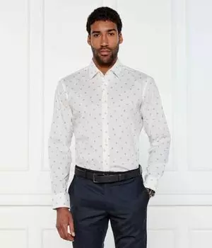 Рубашка h-joe-kent-c1-214 Regular fit Boss, белый