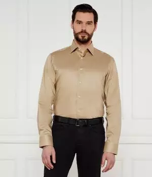Рубашка h-joe-kent-c3-214 Regular fit Boss, желтый