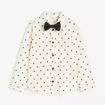 Рубашка H&M and Tie, белый