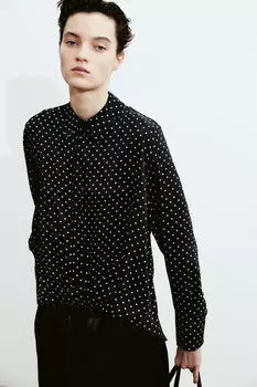 Рубашка H&M, черный