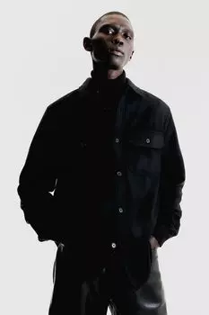 Рубашка H&M, черный