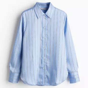 Рубашка H&M, голубой