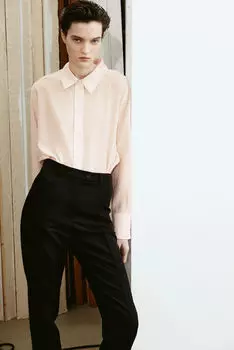 Рубашка H&M, розовый