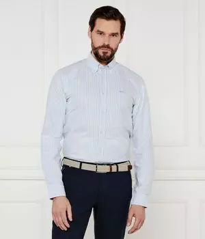 Рубашка h-roan-bd-e-c1-243 Slim fit Boss, синий