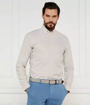 Рубашка h-roan-bd-e-c1-243 Slim fit Boss, желтый