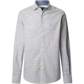 Рубашка Hackett Brushed Gingham, серый