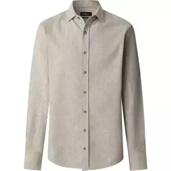 Рубашка Hackett Brushed Hbone, серый
