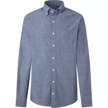 Рубашка Hackett Chambray, синий