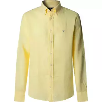 Рубашка Hackett Ess Gmd Linen Brpt, желтый