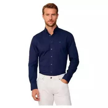 Рубашка Hackett Ess Gmd Oxford, синий