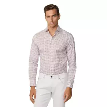 Рубашка Hackett Foulard Print, бежевый