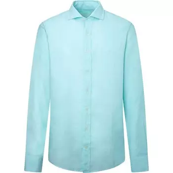 Рубашка Hackett Garment Dyed K, синий