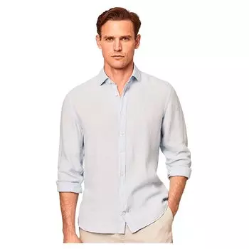 Рубашка Hackett Garment Dyed K, синий